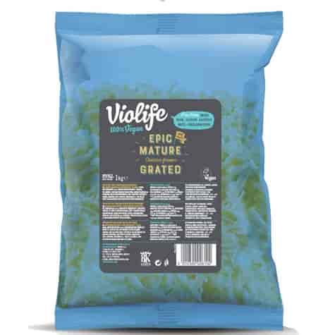VIOLIFE Ser wegański tarty 1kg typu Cheddar Epic/5