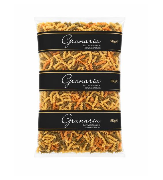 GRANARIA Makaron świderki fusilli 3 kolory 5kg /3
