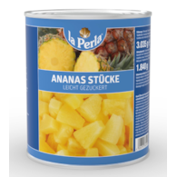 LA PERLA Ananas kawałki w syropie 3035g/1840g/6