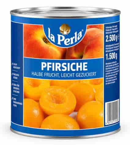 LA PERLA Brzoskwinie połówki w syr 2650ml/1500g/6