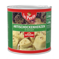 LA PERLA Karczochy serca w solan. 2650ml/1350g/12