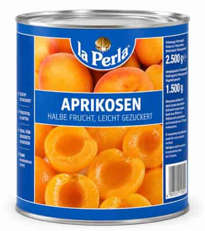 LA PERLA Morela połówki w syr. 2650ml/1500g/6