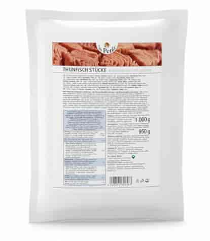 LA PERLA Tuńczyk kawałki w sosie 1kg/950g/16