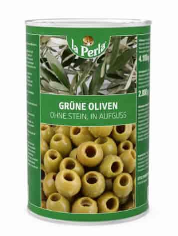 LA PERLA Oliwki zielone drylowane 4250g/2000g/3