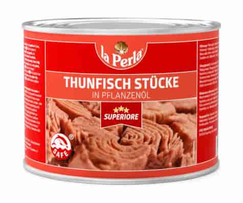 LA PERLA Tuńczyk w oleju puszka 1705g/1260g /6