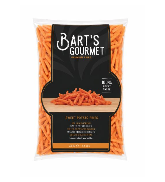 BARTS GOURMET Frytki z batatów 2,5kg /4
