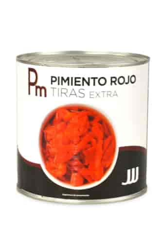 JJJ Papryka czerwona paski puszka 2500g/1650g/6