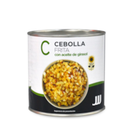 JJJ Cebula smażona w oleju słonecz. puszka 2600g/6