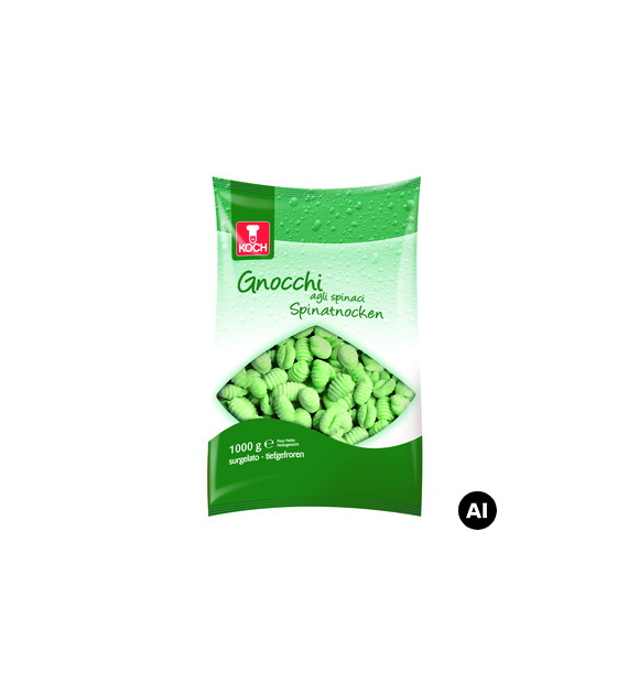 KOCH Gnocchi szpinakowe 1000g /6