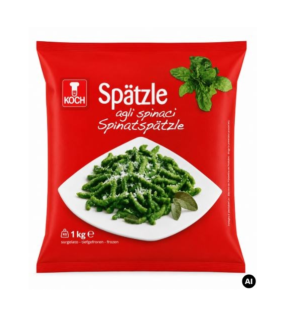 KOCH Spatzle szpinakowe 1000g /10