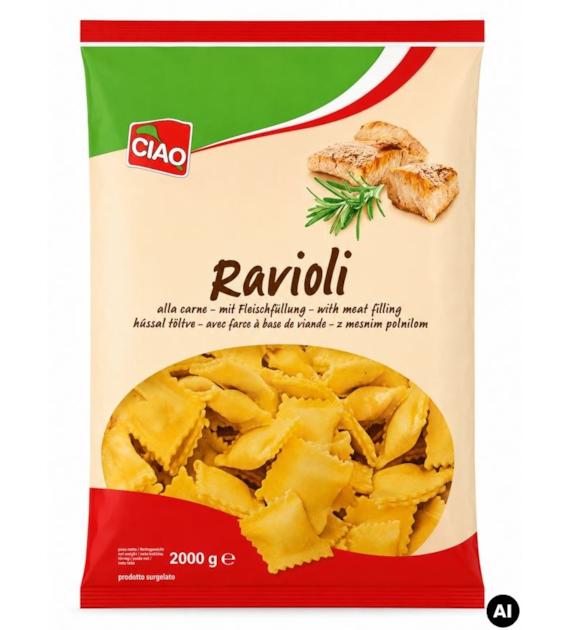 KOCH Ravioli z mięsem CIAO 2000g /5