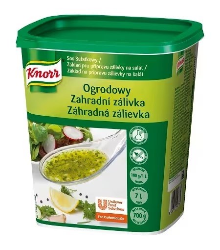 KNORR Sos sałatkowy ogrodowy 700g /6/
