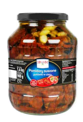 GREEK Pomidory suszone połówki słoik 1,7l/900g/8