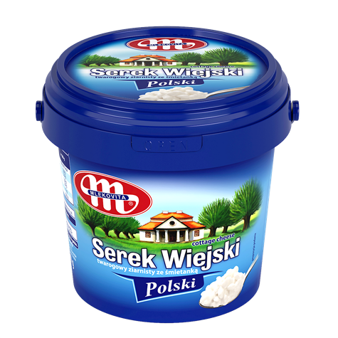 MLEKOVITA Serek wiejski 500g /12/