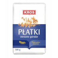KROS Płatki Owsiane górskie 500g/12
