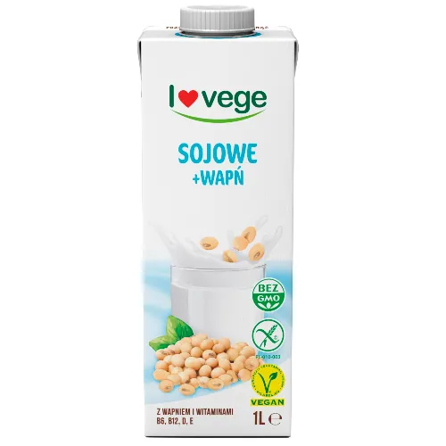 SANTE Napój Lovege Sojowy z Wapniem 1l /8/