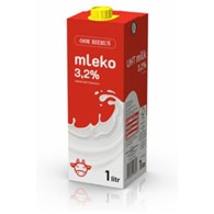 BIERUŃ Mleko UHT 3,2% 1L /12