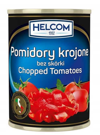 GREEK T Pomidory krojone 400g/240g /24/