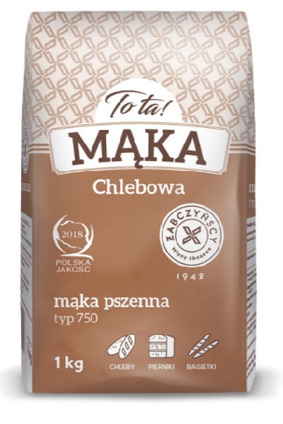 ŻABCZYŃSCY TOTA mąka pszenna chlebowa 1kg/10/