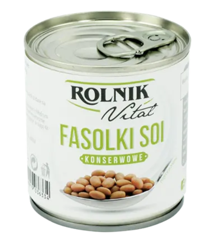 ROLNIK Fasolki soi konswer. 212g/150g /12