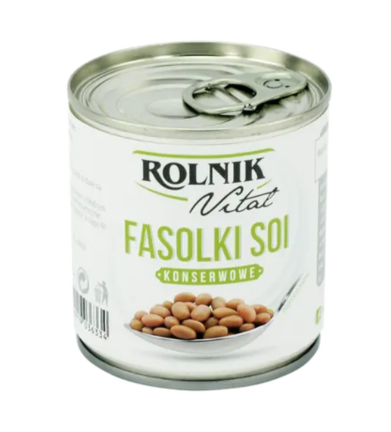 ROLNIK Fasolki soi konswer. 212g/150g /12