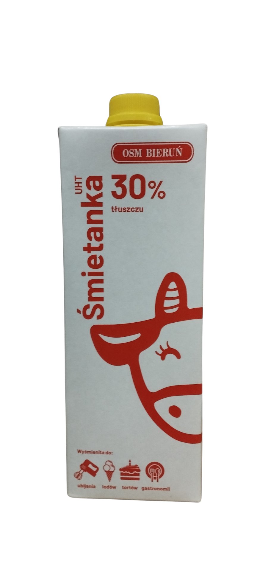 BIERUŃ Śmietana UHT 30% 1l /12