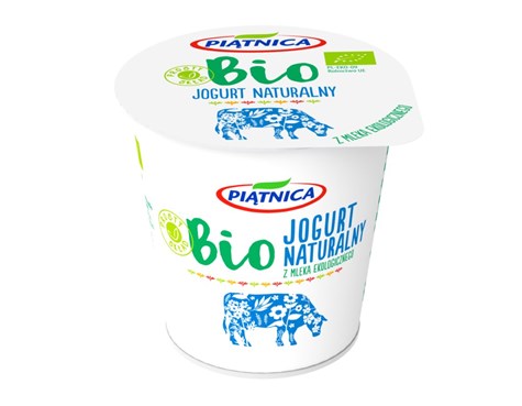 PIĄTNICA Jogurt naturalny 2% 140g BIO /20/
