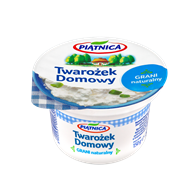 PIĄTNICA Twarożek domowy 150g naturalny /12/