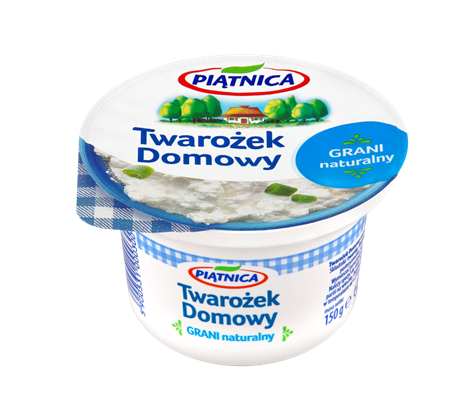 PIĄTNICA Twarożek domowy 150g naturalny /12/