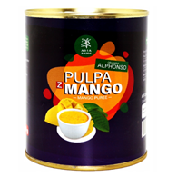 ASIA FOOD Pulpa mango Alphonso 850g słodzona/12/
