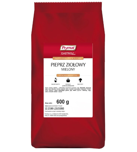 PRYMAT G Pieprz ziołowy torba 600g /10