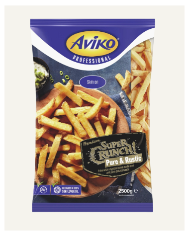 AVIKO Frytki super crunch pure&rustic 2,5kg /4/