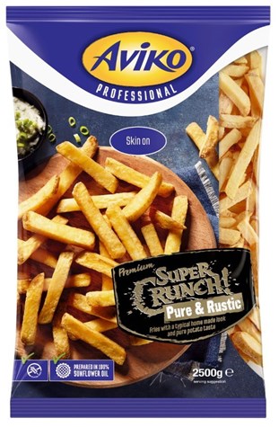 AVIKO Frytki super crunch pure&rustic 2,5kg /4