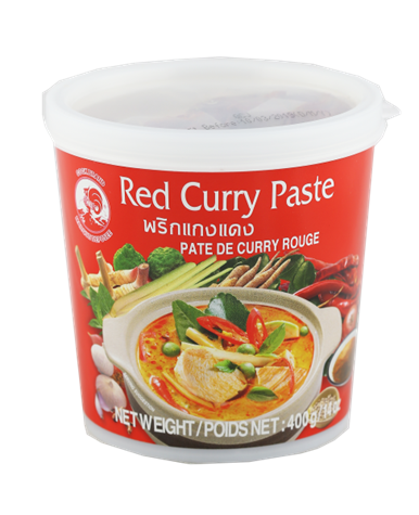 ASIA FOOD Pasta curry czerwona 400g /24/