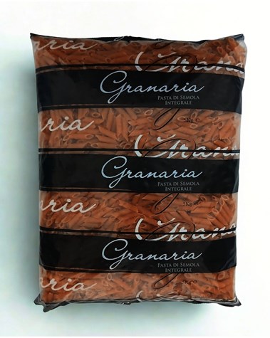 GRANARIA Makaron pełne ziarno rurki penne 5kg /3