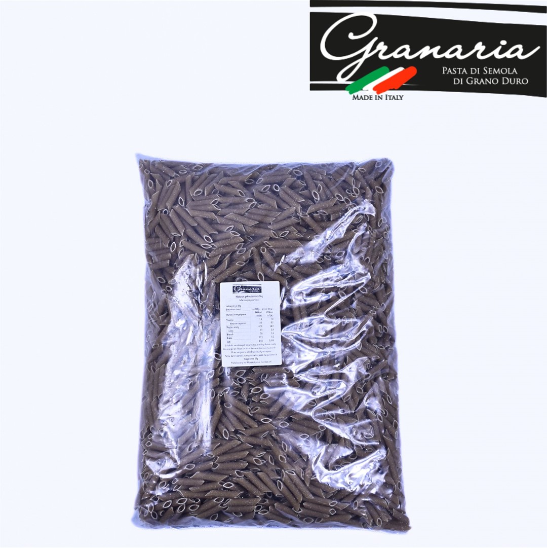 GRANARIA Makaron pełne ziarno rurki penne 5kg /3/