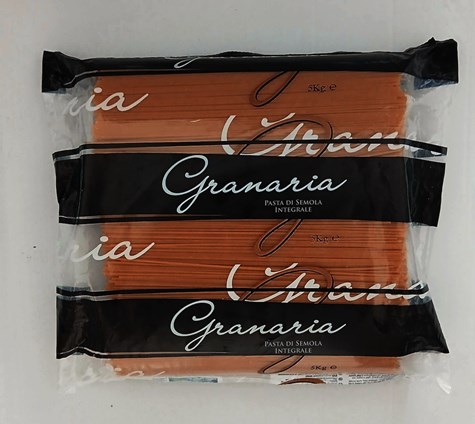 GRANARIA Makaron pełne ziarno spaghetti 5kg /2