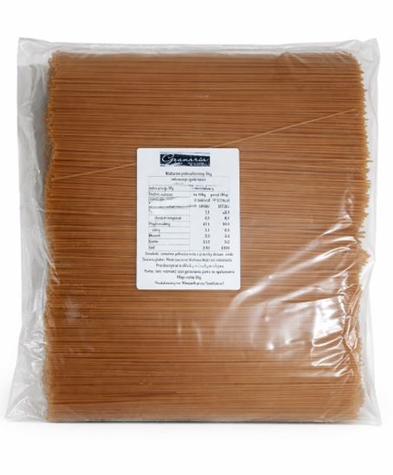 GRANARIA Makaron pełne ziarno spaghetti 5kg /2