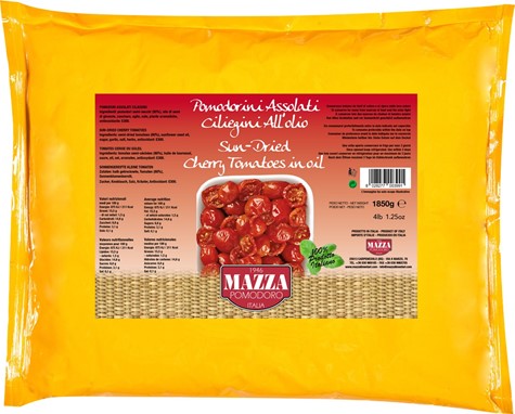 MAZZA Pomidory suszone w oleju poł.1700g worek/6/