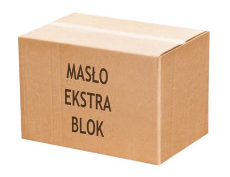 WM  SIERADZ Masło extra blok 10kg