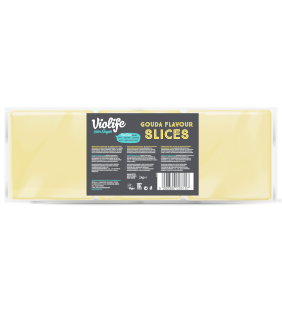 VIOLIFE Ser wegański typu Gouda plastry 1kg /4