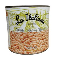 LA ITALIANA Fasola biała 2500g/1500g/6