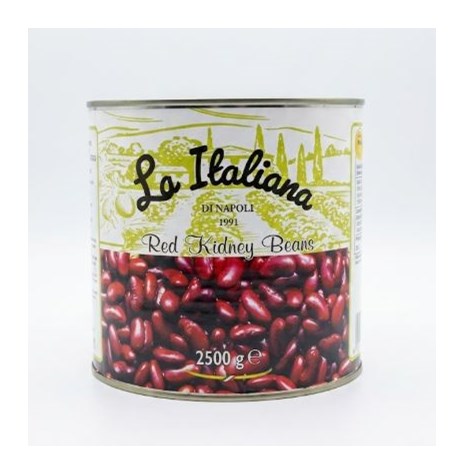 LA ITALIANA Fasola czerwona 2500g/1500g/6