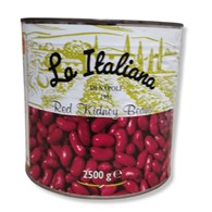 LA ITALIANA Fasola czerwona 2500g/1500g/6