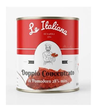 LA ITALIANA Koncentrat pomidorowy 28%-30%/ 800g/12
