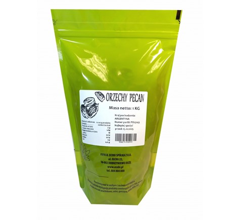 ECOBI Orzechy Pecan 1kg