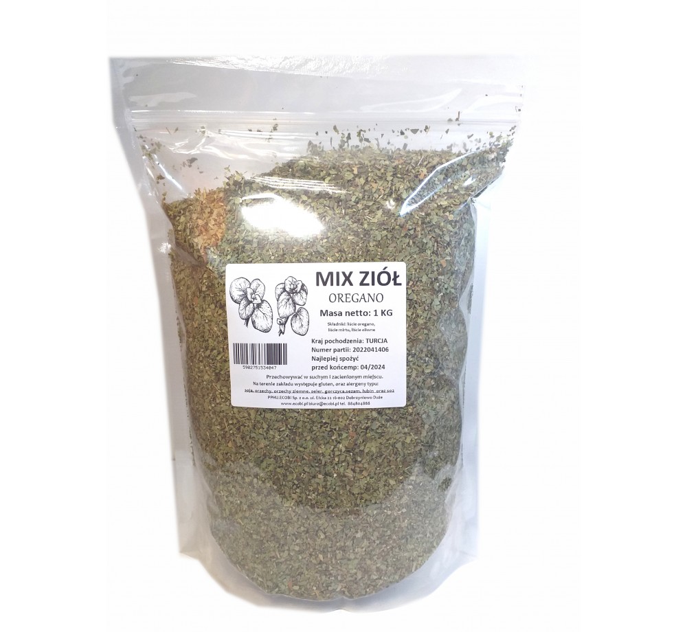 ECOBI Oregano mix 1kg