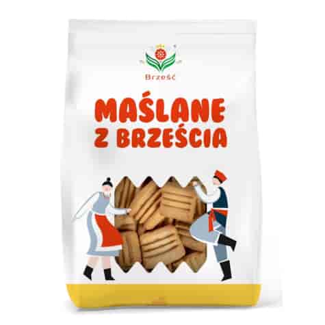 BRZEŚĆ Ciastka Maślane Kujawskie 125g/12