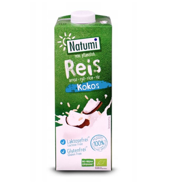NATUMI Napój ryżowy b/c 1l /8