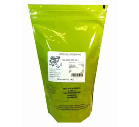 ECOBI Orzechy Ziemne prażone niesolone 1kg